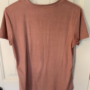 Z Supply Tops - Z Supply Dusty Pink Faux Suede Shirt, Medium Z Supply Tops - Z Supply Dusty Pink Faux Suede Shirt, Medium